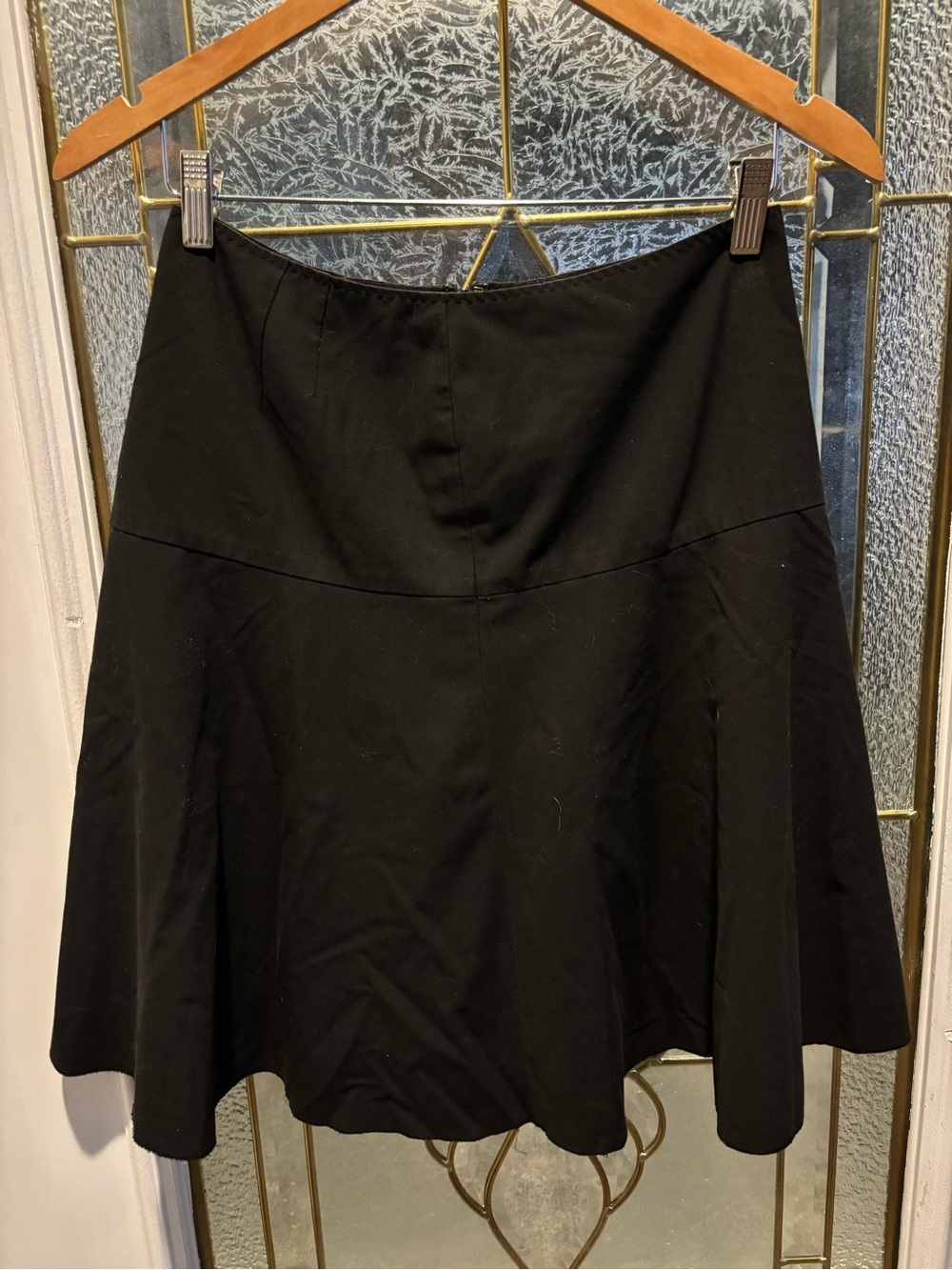 The Limited Black Circle Skirt